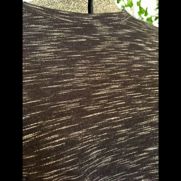 Black/white knit tie up top - Picture 3 of 3